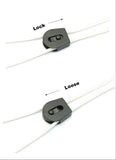 P011 Cord Lock W/Wheel 1/8 Inch