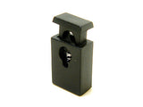 P604 Mini Flat Rectangle Cord Lock 1/8 Inch