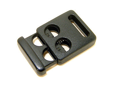 Barrel Cord Locks Black 3/16