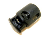 PU96 Oval Cylinder Cord Lock 3/16 Inch with 1/4 Inch Slot